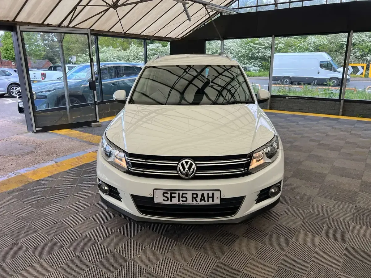 Używany VW Tiguan Match 150 KM (110 kW) 2015 Biały SUV