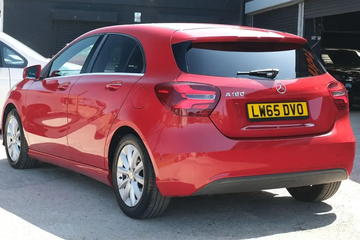 Used Mercedes A180 Premium Plus 122 HP (89 kW) 2026 Red Hatchback
