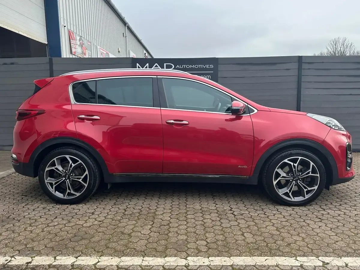Used Kia Sportage GT-Line S 182 HP (133 kW) 2018 Red SUV