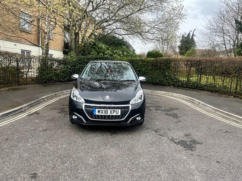 Black Used 2018 Peugeot 208 Allure Hatchback | £4,495 (Good price) - Image 1/4