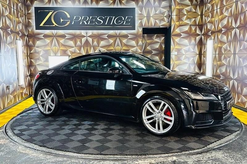 Used Audi TT S-Line 184 HP (135 kW) 2016 Black Coupe