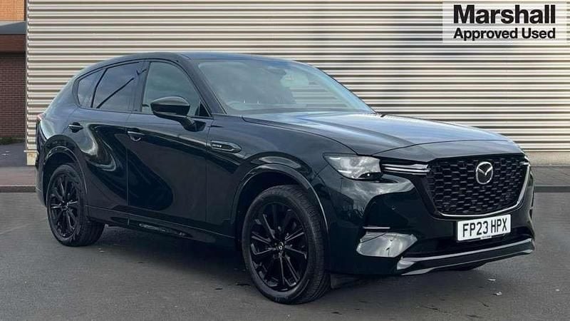 Black Used 2023 Mazda CX-60 Homura-Line SUV | £28,587 (Fair price) - Image 1/4