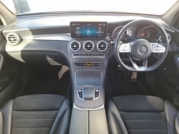 Used Mercedes GLC300 AMG line 258 HP (189 kW) 2019 Blue SUV