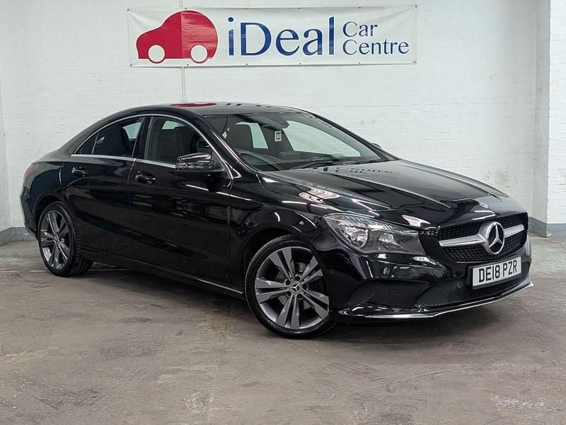 Black Used 2018 Mercedes CLA180 Sedan | £8,990 (Fair price) - Image 1/4