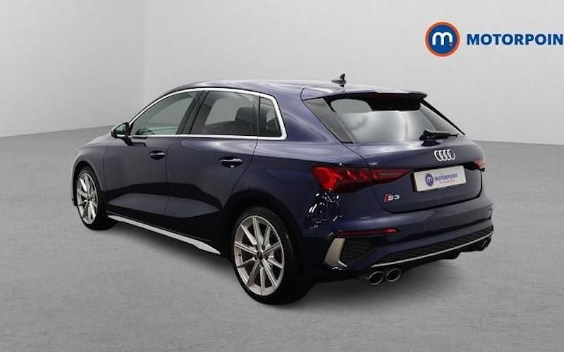 Used Audi S3 Sportback 310 HP (228 kW) 2022 Blue Hatchback