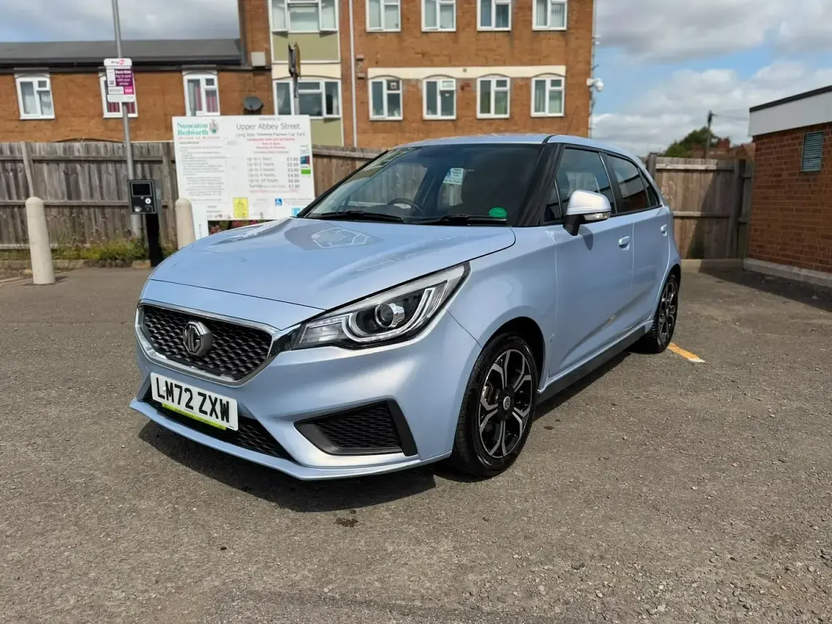 Used MG MG3 Excite 106 HP (77 kW) 2022 Silver Hatchback