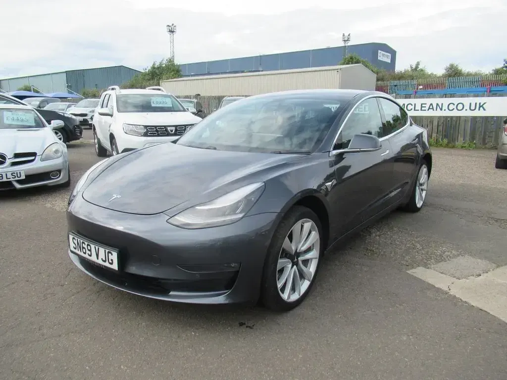 Used Tesla Model 3 Standard Range 239 kW (325 HP) 2019 Grey Sedan