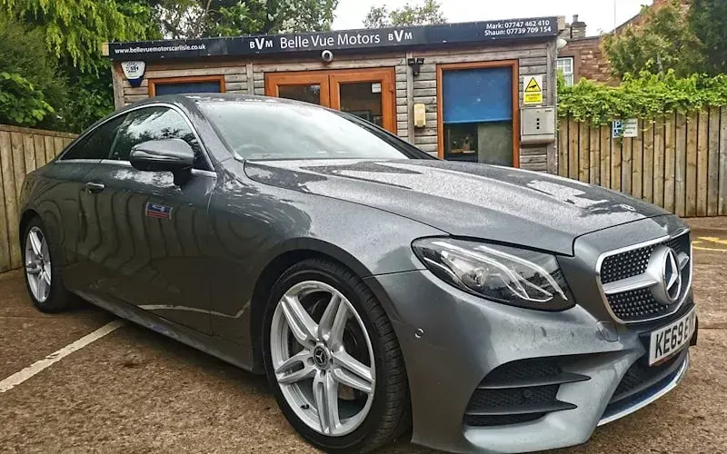 Usado Mercedes E220 AMG line 194 CV (142 kW) 2019 Coupe