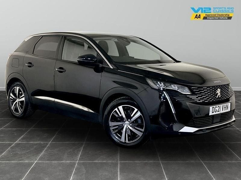 Black Used 2021 Peugeot 3008 Allure Hatchback | £10,595 - Image 1/2