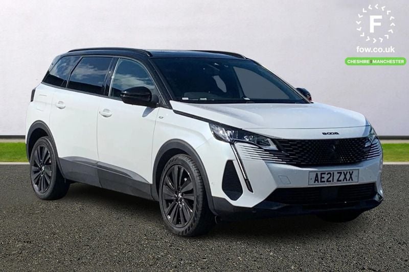 White Used 2021 Peugeot 5008 Premium MPV | £20,999 (Fair price) - Image 1/3