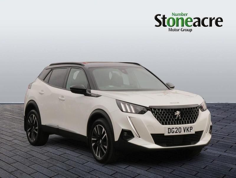 Used Peugeot 2008 GT-line 127 HP (93 kW) 2020 White SUV