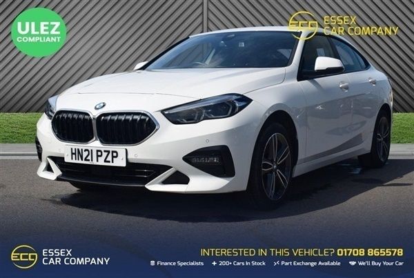 White Used 2021 BMW 218 Sport Line Sedan | £21,588 (Expensive) - Image 1/1