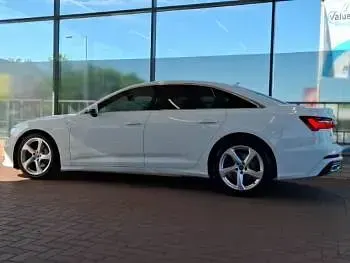 Used Audi A6 S-Line 204 HP (150 kW) 2021 White Sedan
