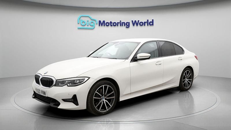 Used BMW 320 Sport Line 184 HP (135 kW) 2020 White Sedan