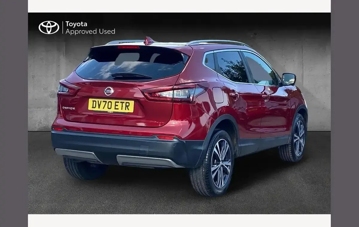 Used Nissan Qashqai N-Connecta 160 HP (117 kW) 2020 Red SUV