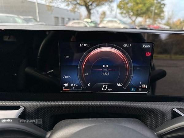 Used Mercedes A180 AMG line 136 HP (100 kW) 2019 Silver Hatchback