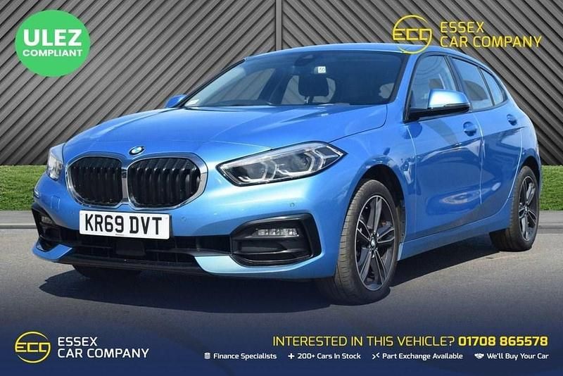 Blue Used 2019 BMW 118 Sport Line Hatchback | £14,320 (Fair price) - Image 1/4