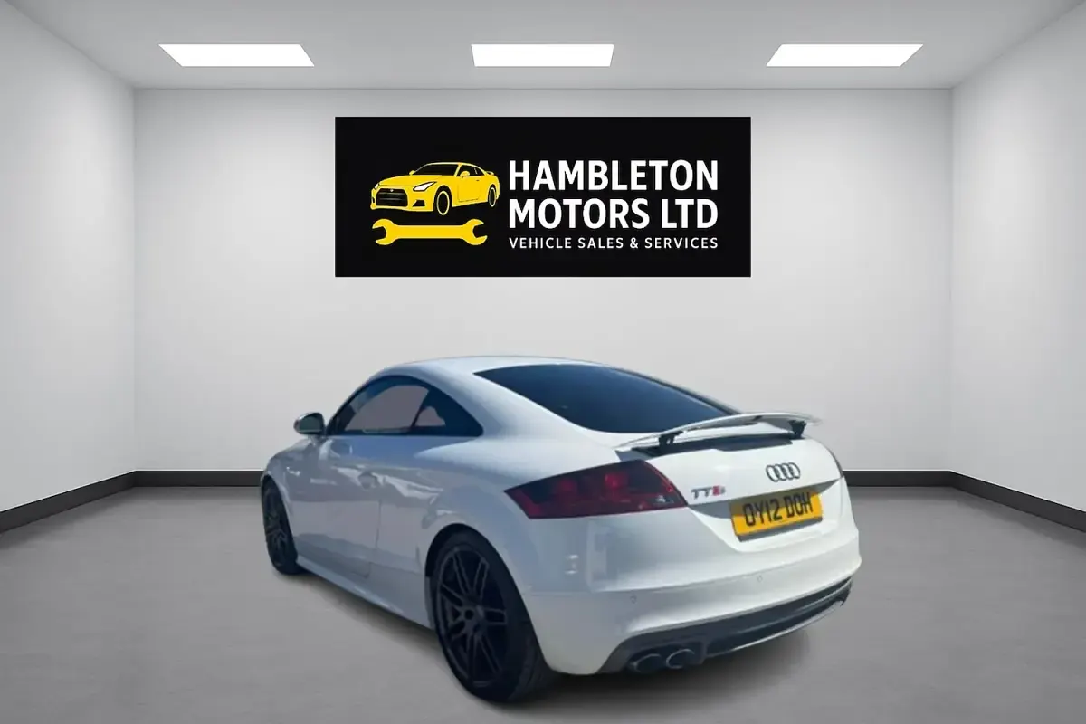 Used Audi TTS Black Edition 272 HP (200 kW) 2012 White Coupe