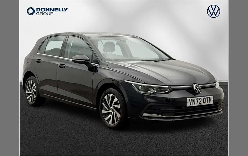 Used VW Golf VIII Style 200 HP (147 kW) 2022 Black Hatchback