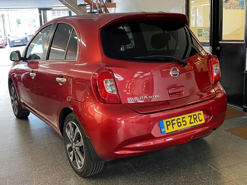Used Nissan Micra N-TEC 80 HP (58 kW) 2016 Red Hatchback