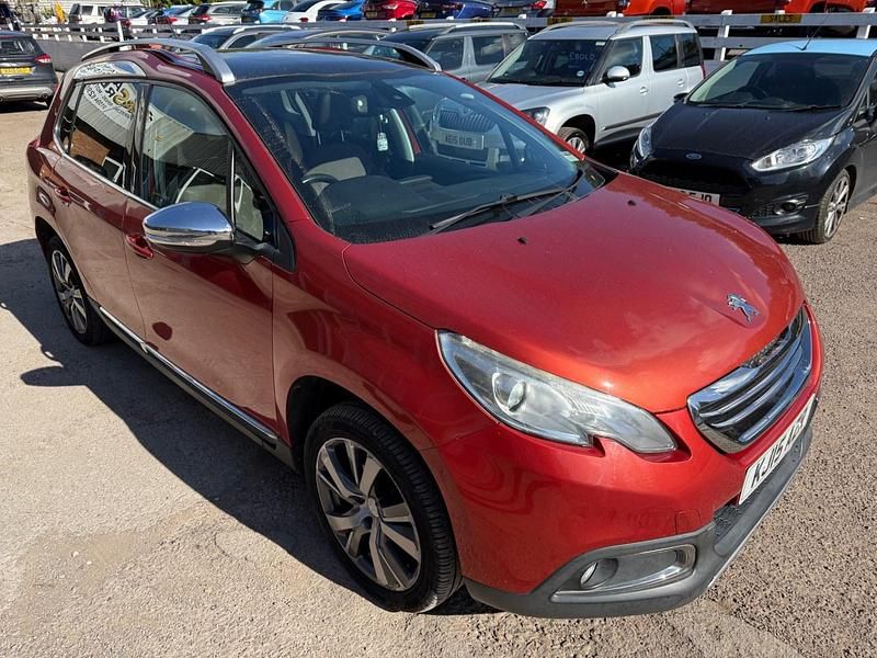 Red Used 2015 Peugeot 2008 SUV | £4,990 (Fair price) - Image 1/4