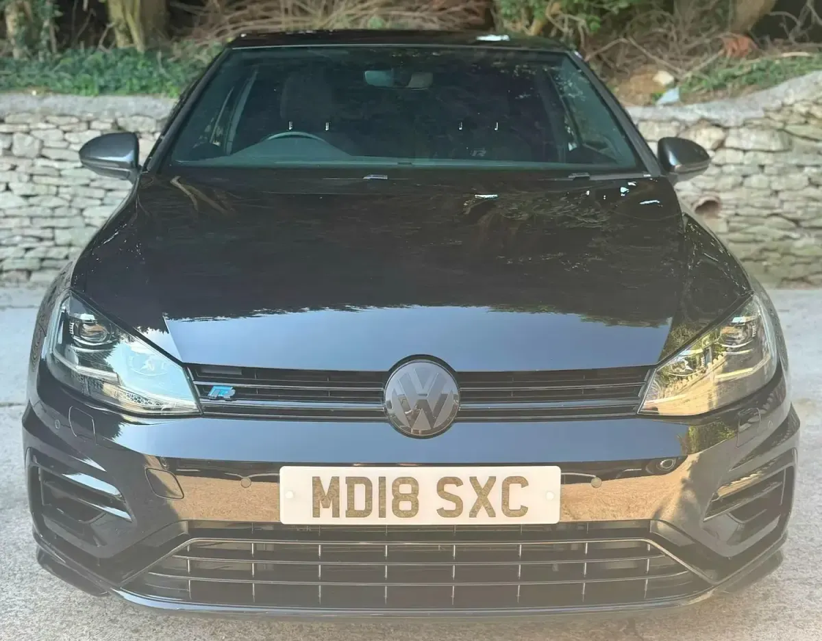 Used VW Golf VII R 2018 Black Hatchback