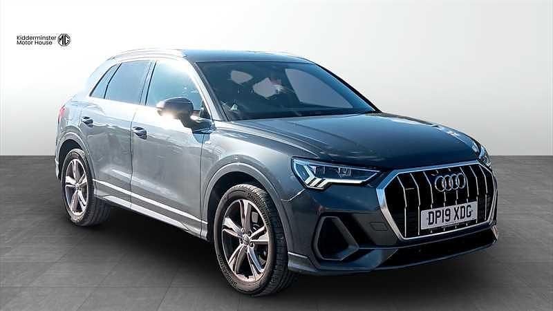Grey Used 2019 Audi Q3 S-Line SUV | £20,999 (Good price) - Image 1/4