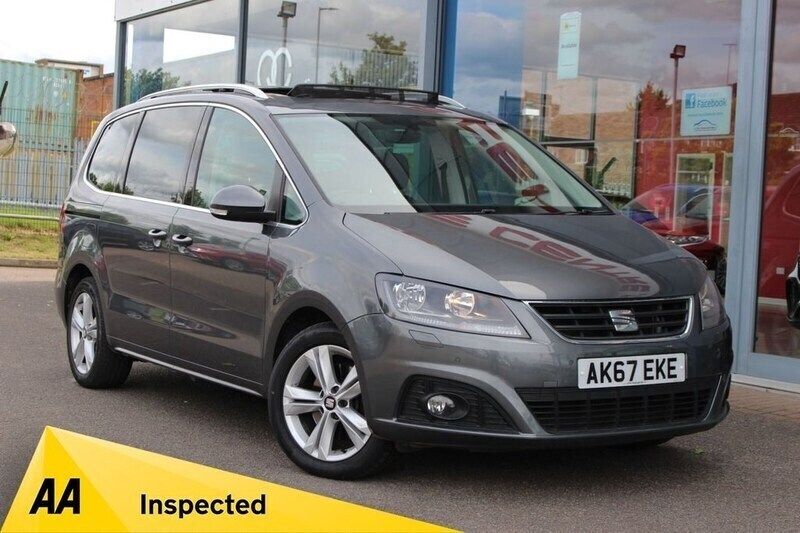 Grey Used 2017 Seat Alhambra XCELLENCE MPV | £17,495 (Fair price) - Image 1/4