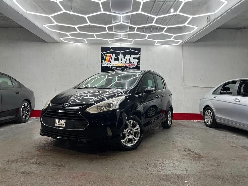 Used Ford B-MAX Zetec 100 HP (73 kW) 2015 Black MPV
