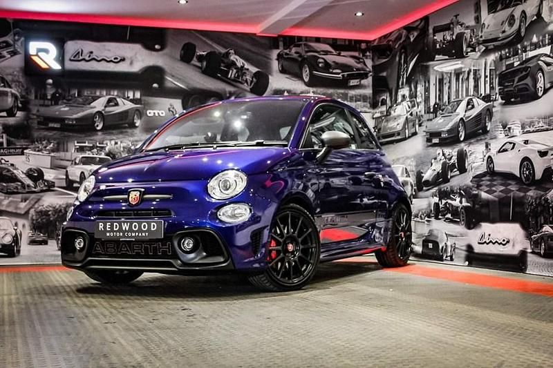 Used Abarth 595 Competizione 180 HP (132 kW) 2018 Blue Hatchback