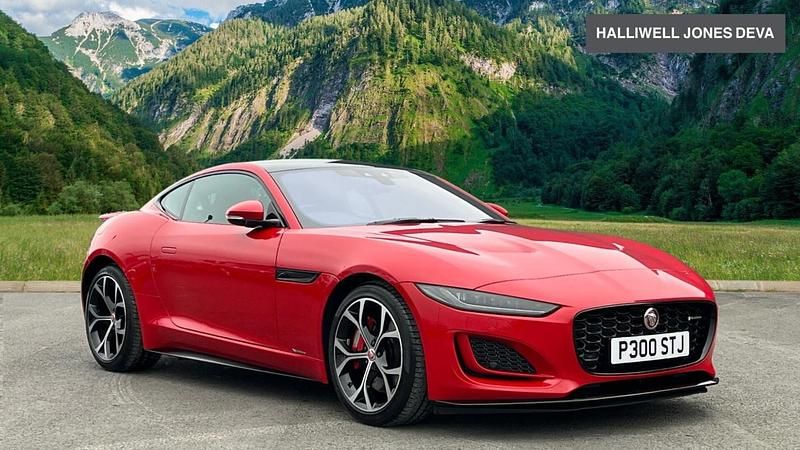 Used Jaguar F-Type R-Dynamic 300 HP (220 kW) 2022 Red Coupe