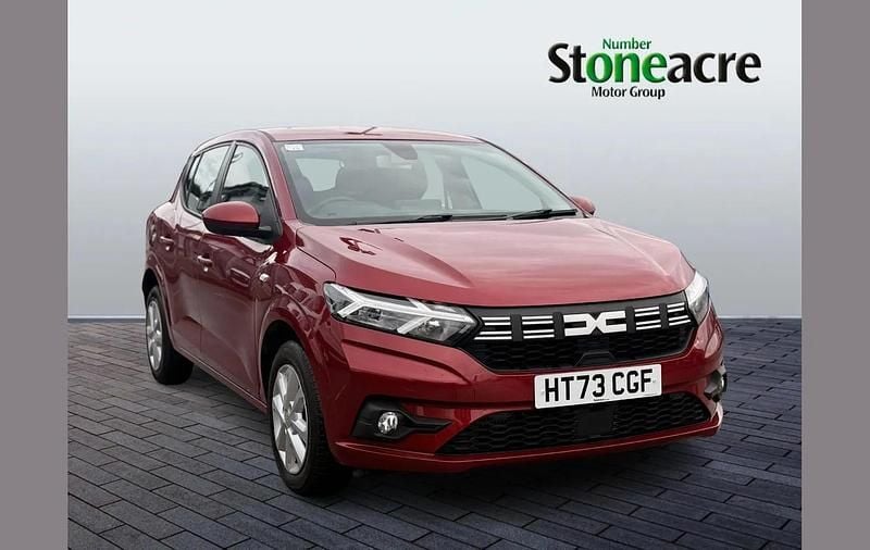 Used Dacia Sandero Expression 90 HP (66 kW) 2023 Red Hatchback