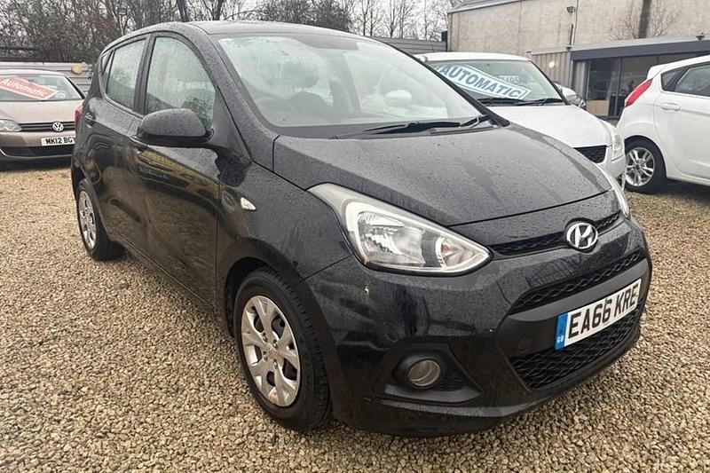 Used Hyundai i10 SE 87 HP (63 kW) 2016 Black Hatchback