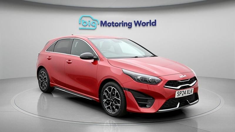 Used Kia Ceed GT-Line 160 HP (117 kW) 2023 Red Hatchback