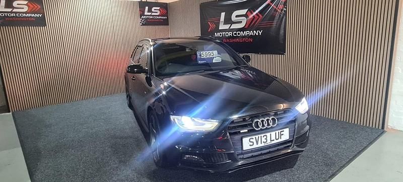Used Audi A4 Black Edition 177 HP (130 kW) 2013 Black Estate