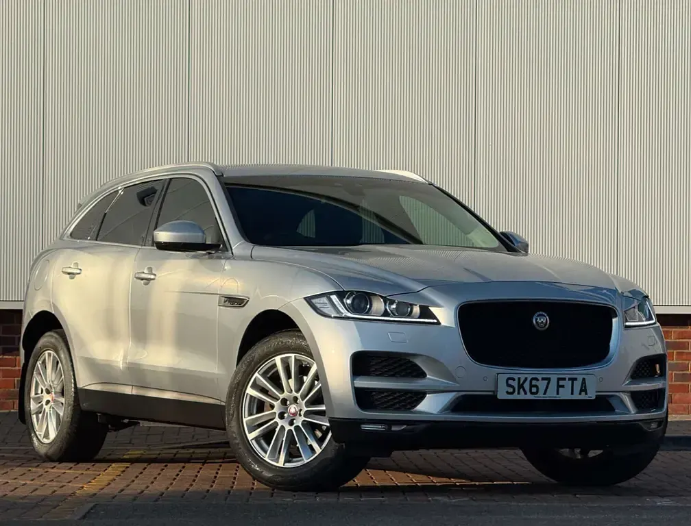Used Jaguar F-Pace Portfolio 2017 Silver SUV
