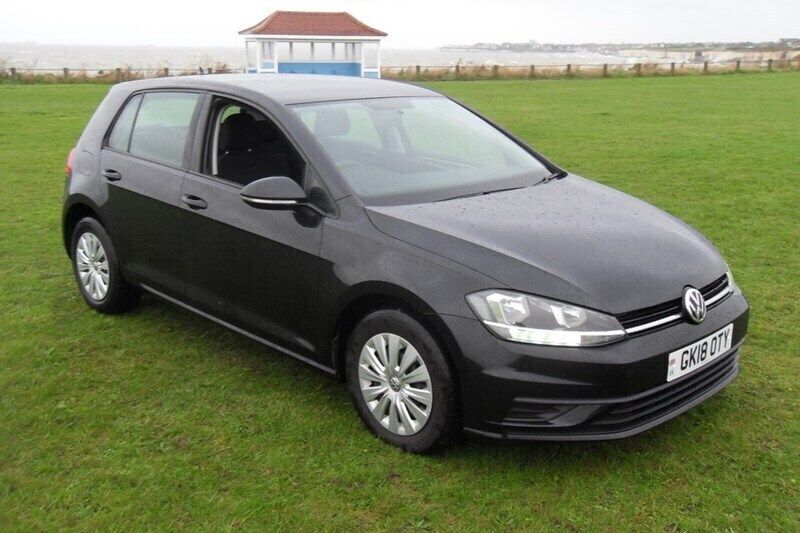 Black Used 2018 VW Golf VII S Hatchback | £12,495 (Fair price) - Image 1/1