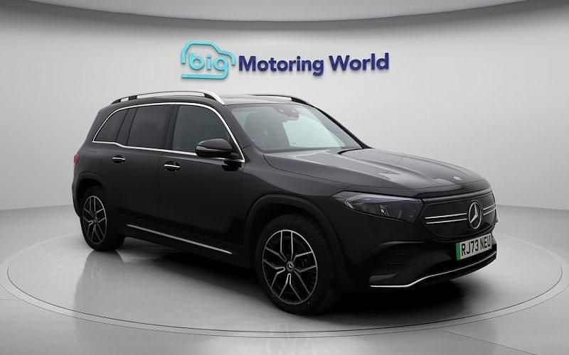 Used Mercedes EQB350 AMG line 214 kW (292 HP) 2023 Black SUV