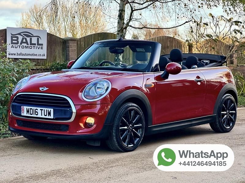 Used Mini Cooper Cabriolet 2016 Red Cabriolet