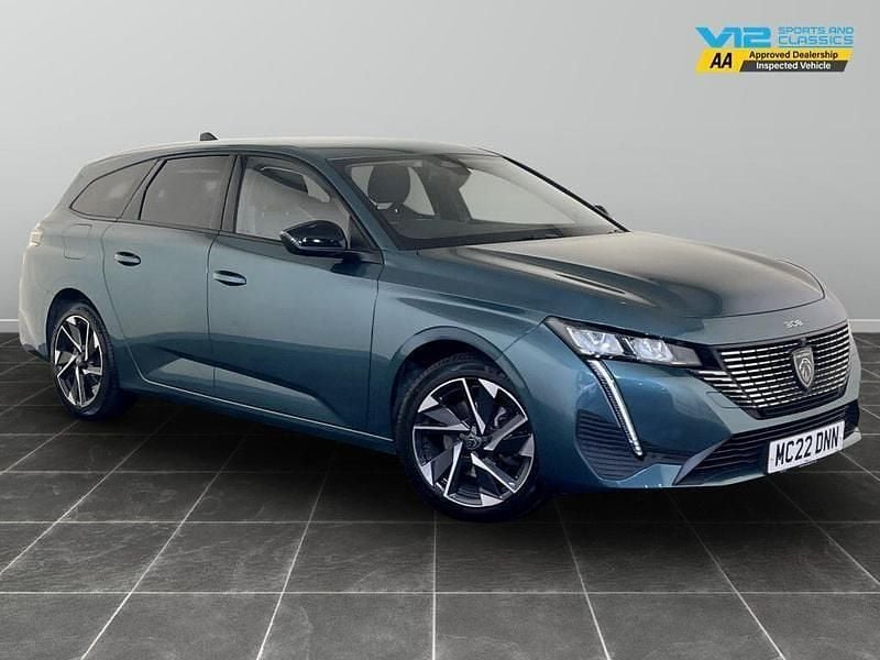 Blue Used 2022 Peugeot 308 Active Premium Estate | £13,495 (Fair price) - Image 1/2