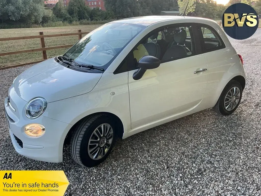 Used Fiat 500 Pop 69 HP (50 kW) 2016 White Hatchback