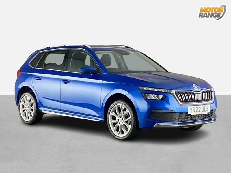 Blue Used 2022 Skoda Kamiq SE L SUV | £14,395 (Fair price) - Image 1/4