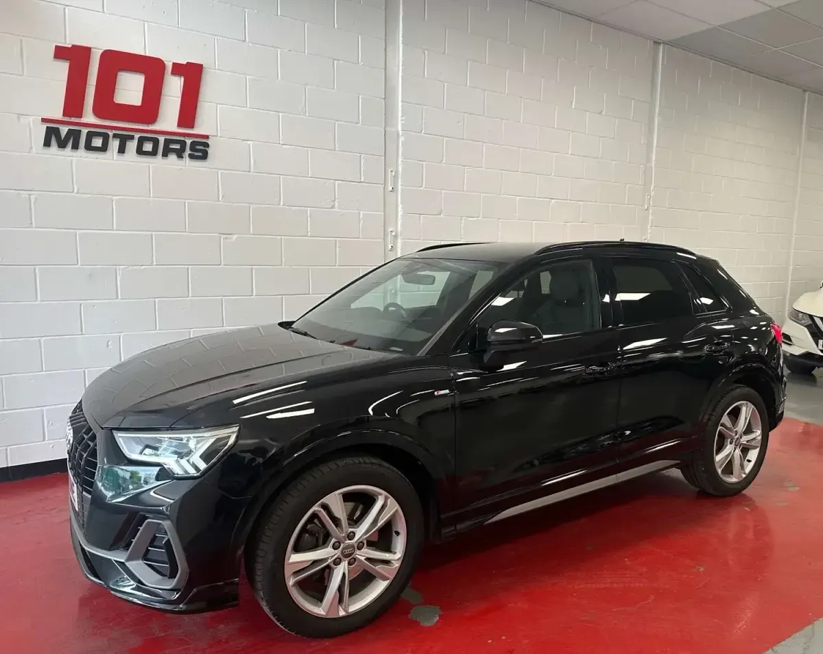 Begagnad Audi Q3 S-Line 190 HK (139 kW) 2020 Svart SUV