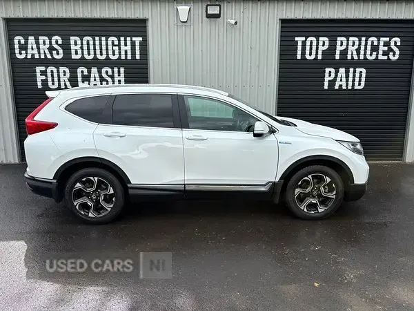 Begagnad Honda CR-V Hybrid 2019 Vit SUV