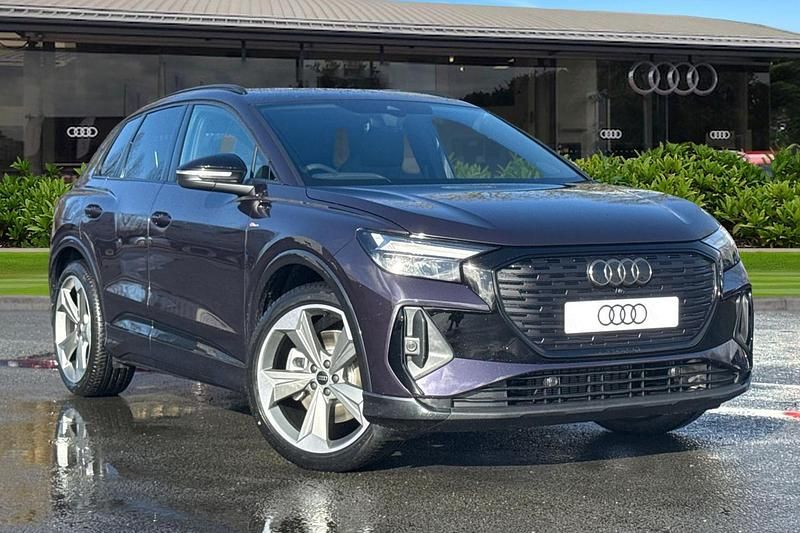 New Audi Q4 e-tron Black Edition 150 kW (204 HP) 2026 Purple SUV