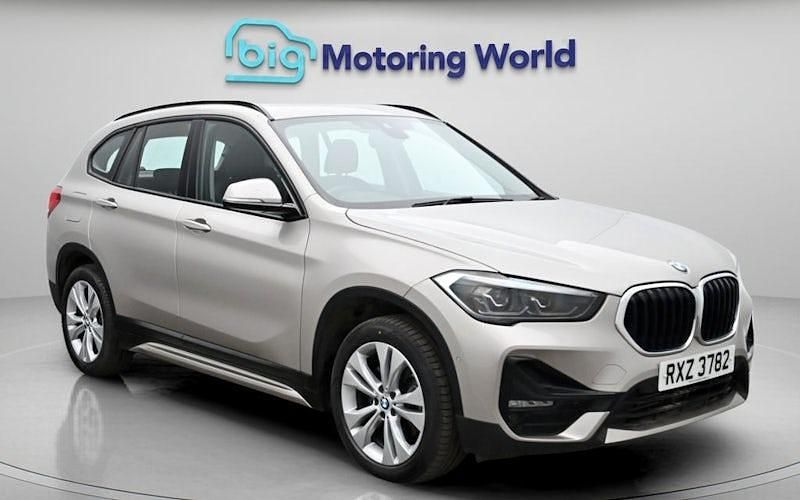 Used BMW X1 Sport Line 178 HP (130 kW) 2022 Silver SUV