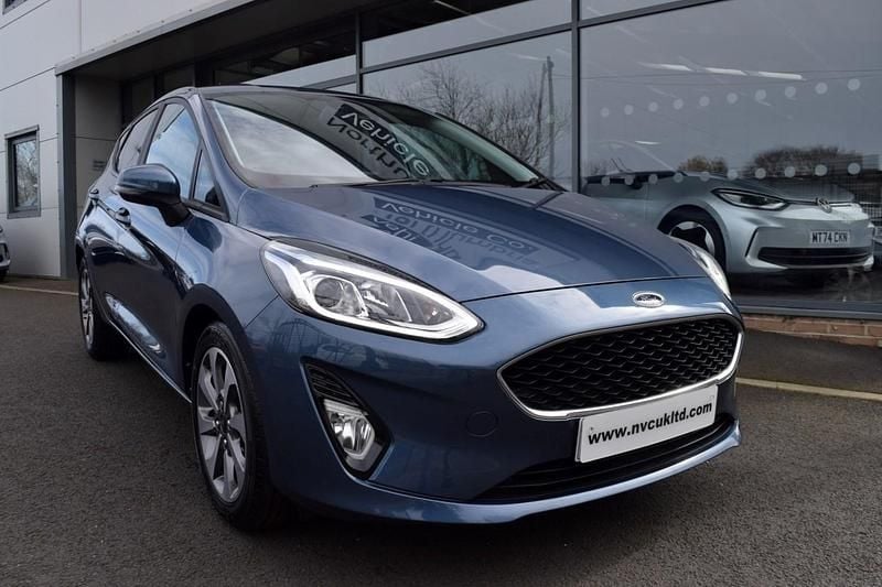 Used Ford Fiesta Trend 2021 Blue Hatchback