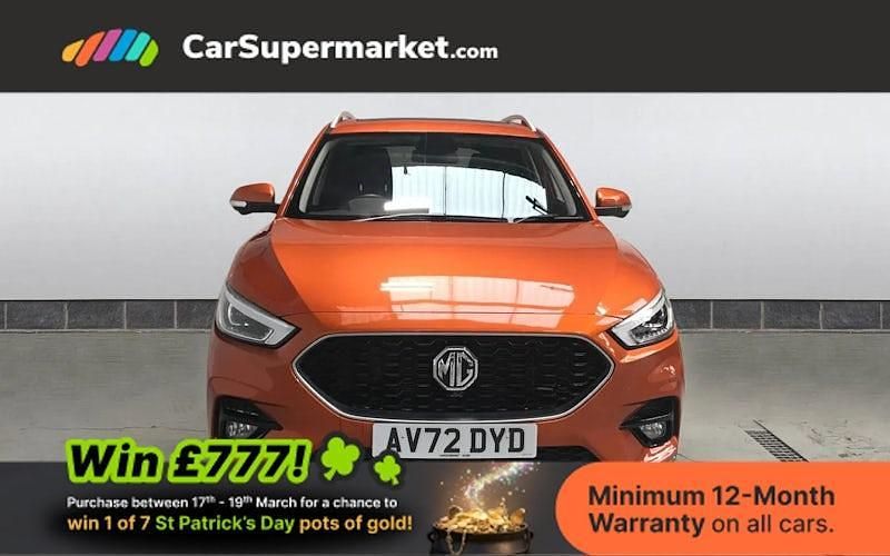 Used MG ZS Exclusive 111 HP (81 kW) 2023 Orange SUV