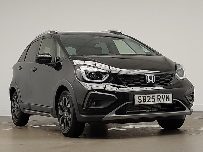 Solid crystal black New 2025 Honda Jazz Advance Hatchback | £25,498 (Fair price) - Image 1/4