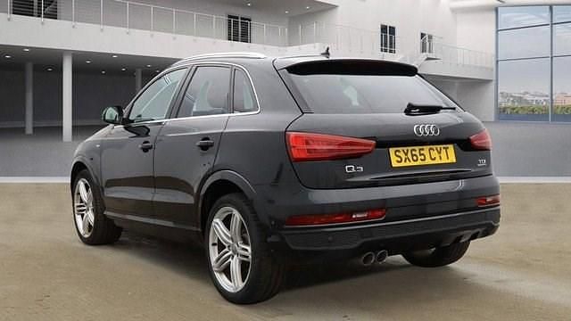 Used Audi Q3 S-line plus 184 HP (135 kW) 2016 Black SUV